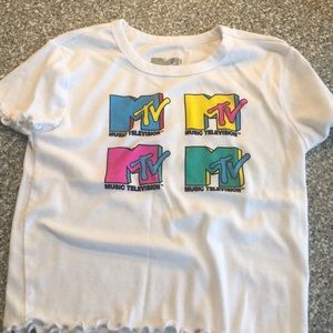 Vintage MTV crop top